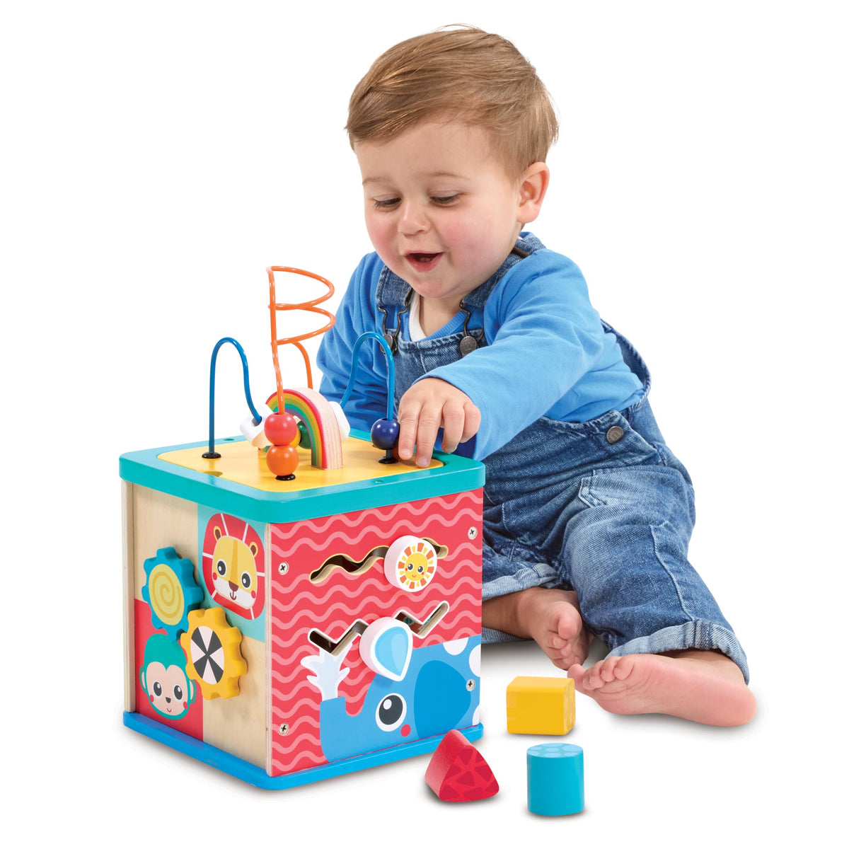 Little Hands Wooden Discovery Cube