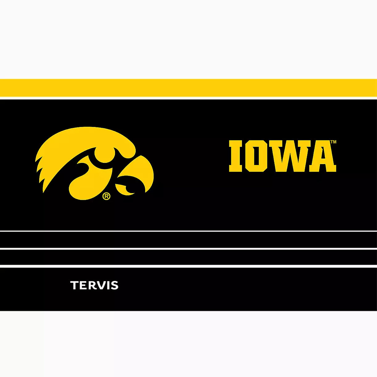 Iowa Hawkeyes MVP Stainless Steel 20oz w/lid