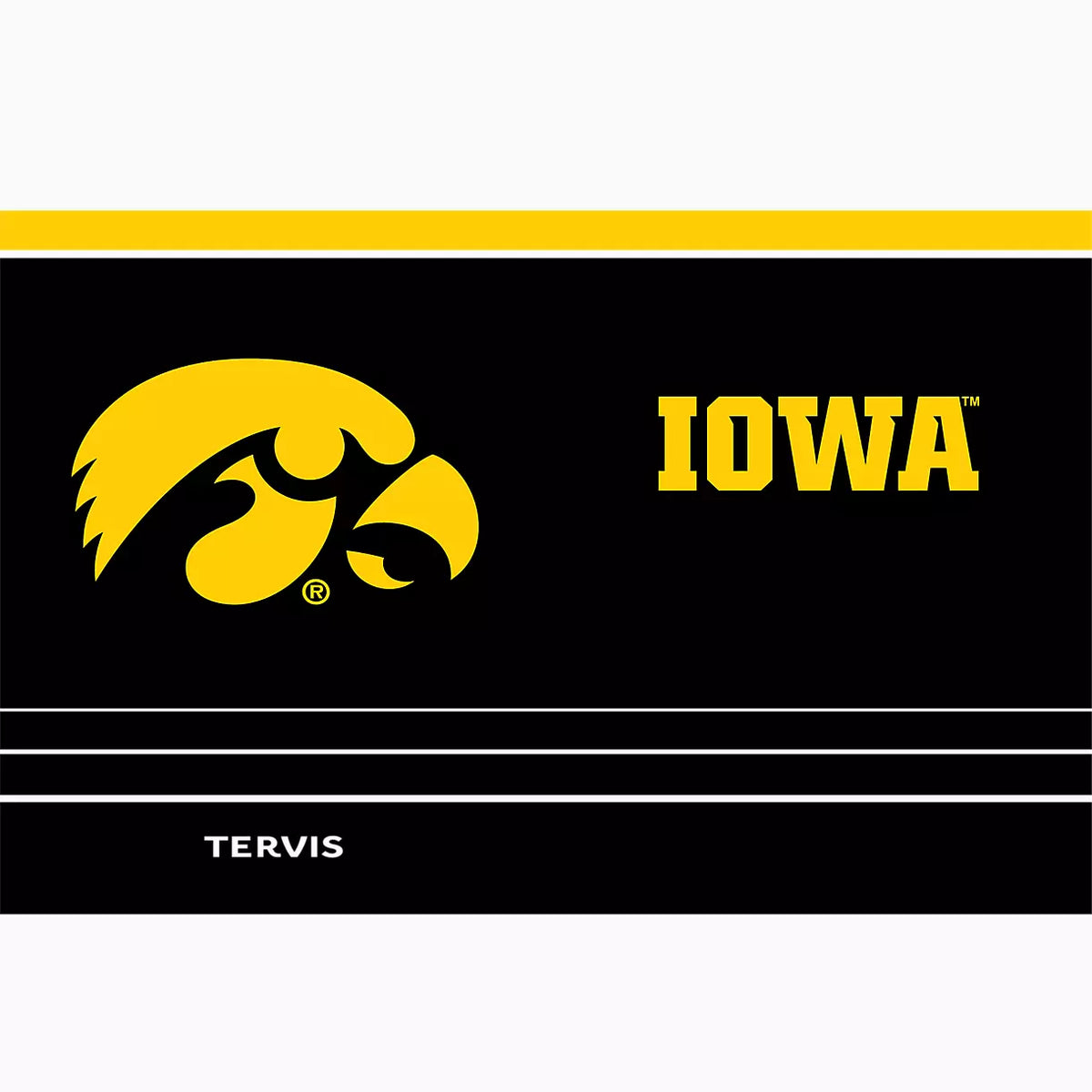 Iowa Hawkeyes MVP Stainless Steel 30oz w/lid