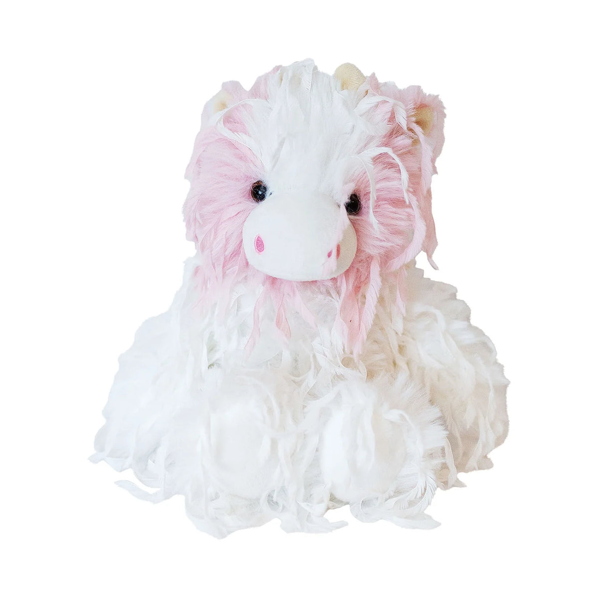 Feathers - Strawberry Cow 10” H