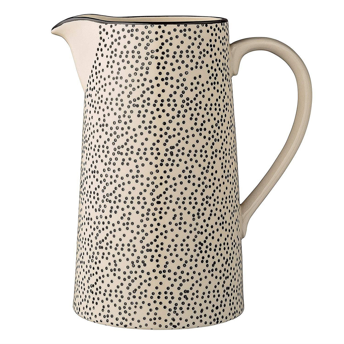Julie Water Pitcher 9" - Dots