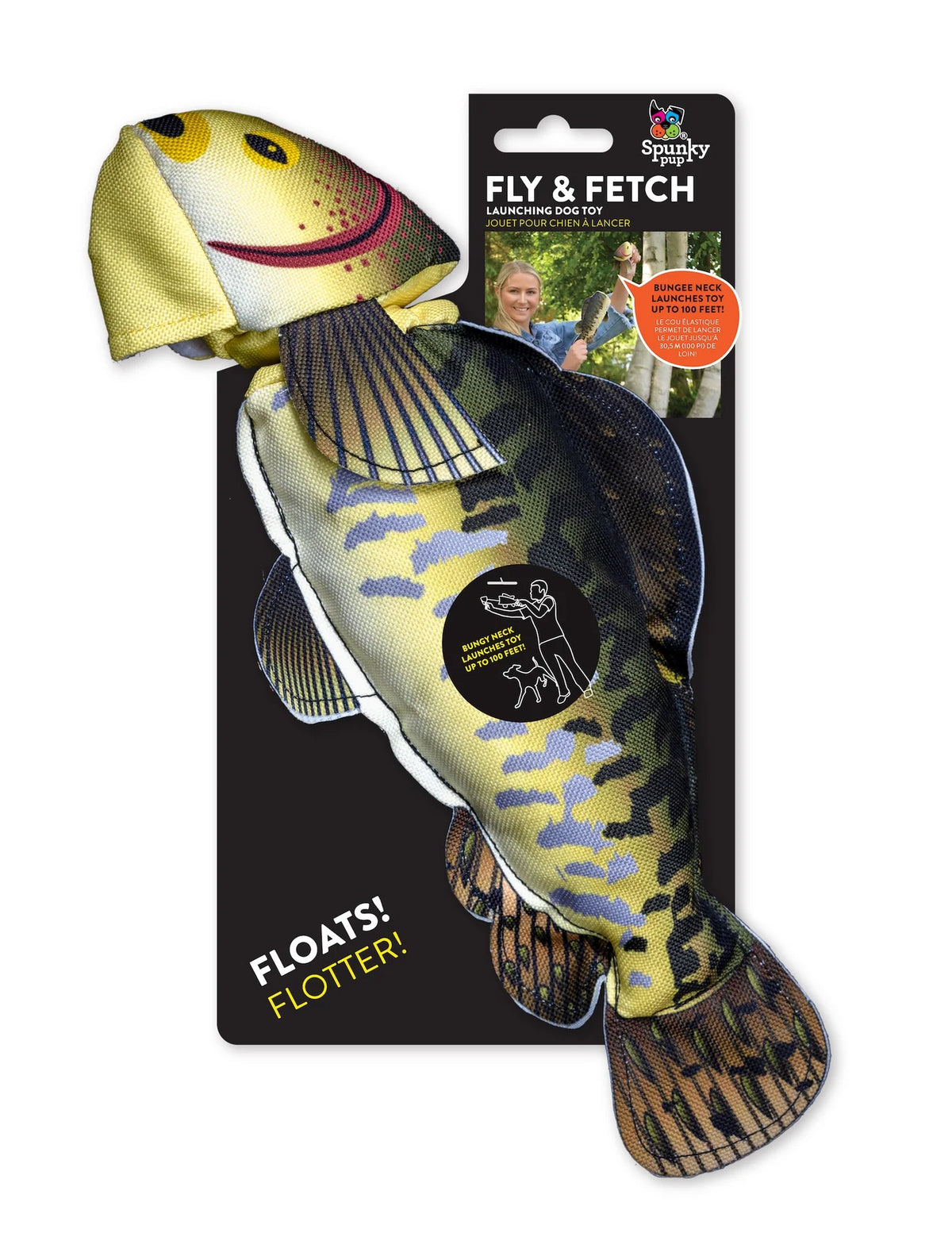 Fly and Fetch Launching Toy | Fish