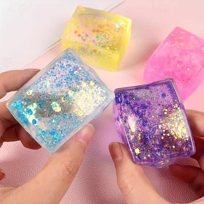 Marshmello 4x4 Mini Cube Glitter