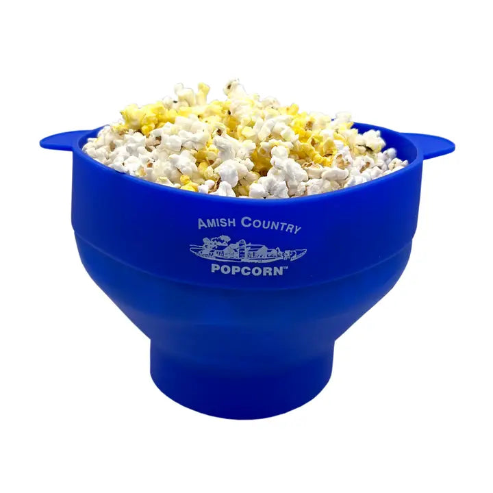 Silcone Microwave Popper | Blue