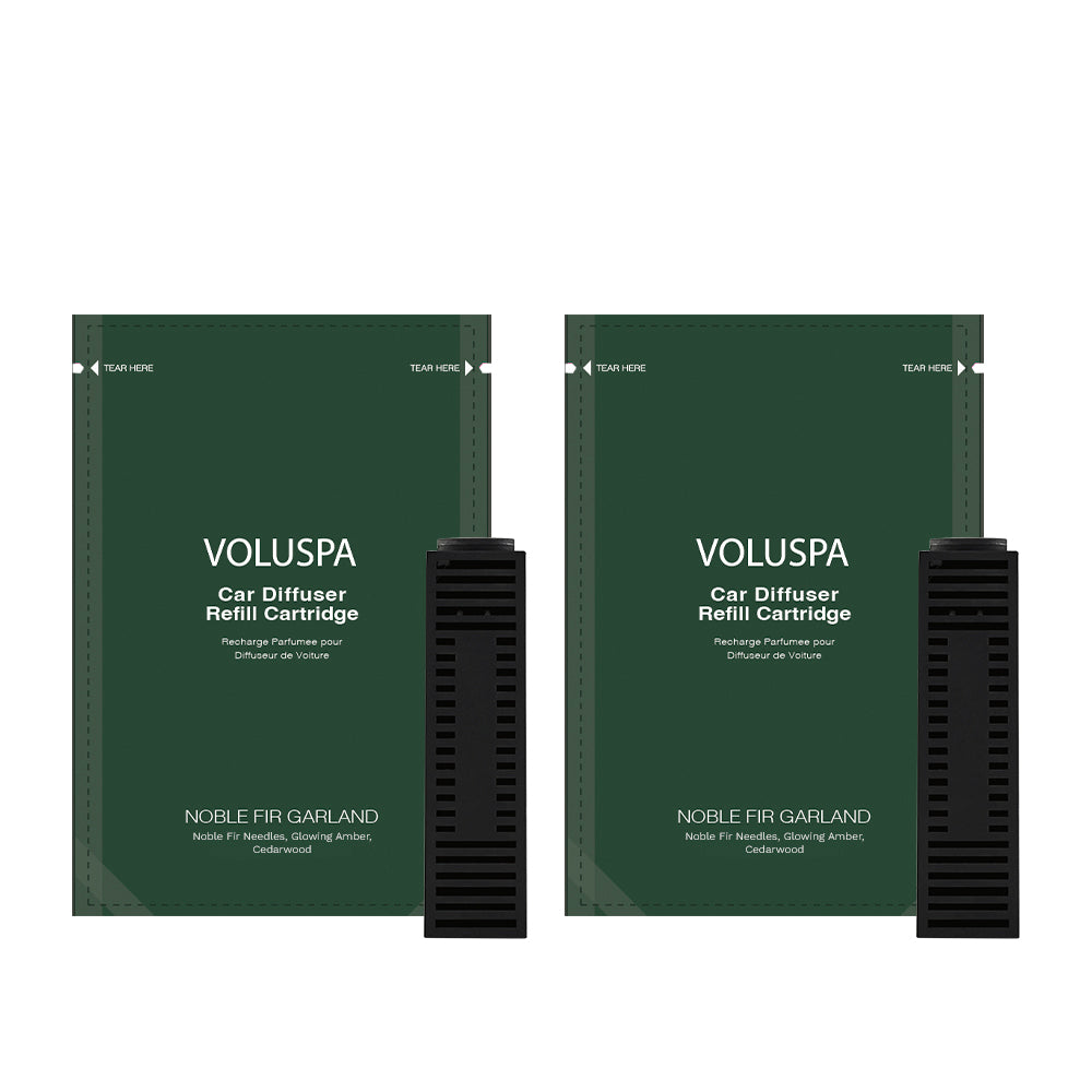 Noble Fir Garland - Car Diffuser Twin Refill Pack