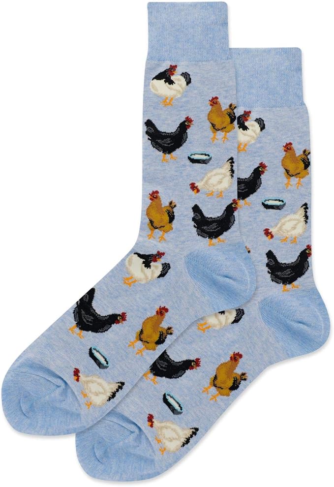 FEEDING CHICKENS CREW-MENS