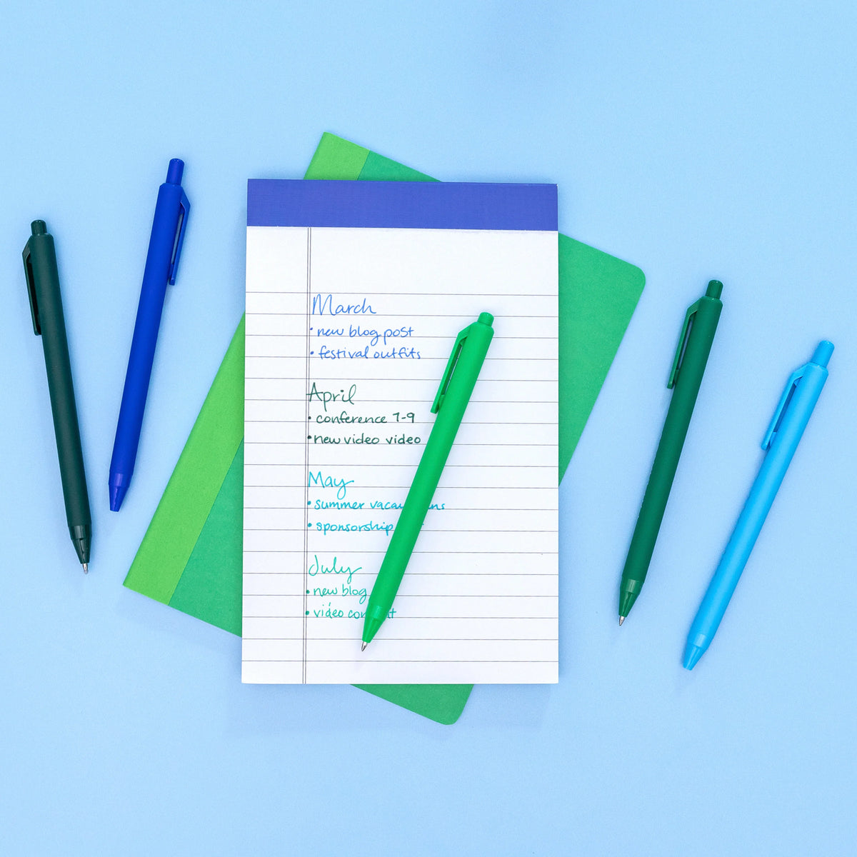 Paperage Retractable Gel Pens 20PK