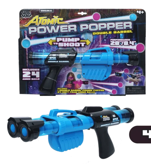 Atomic Power Popper 24x Double Barrel - Blue