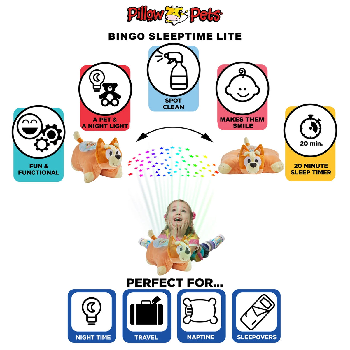 BBC Bingo Plush Sleeptime Lite
