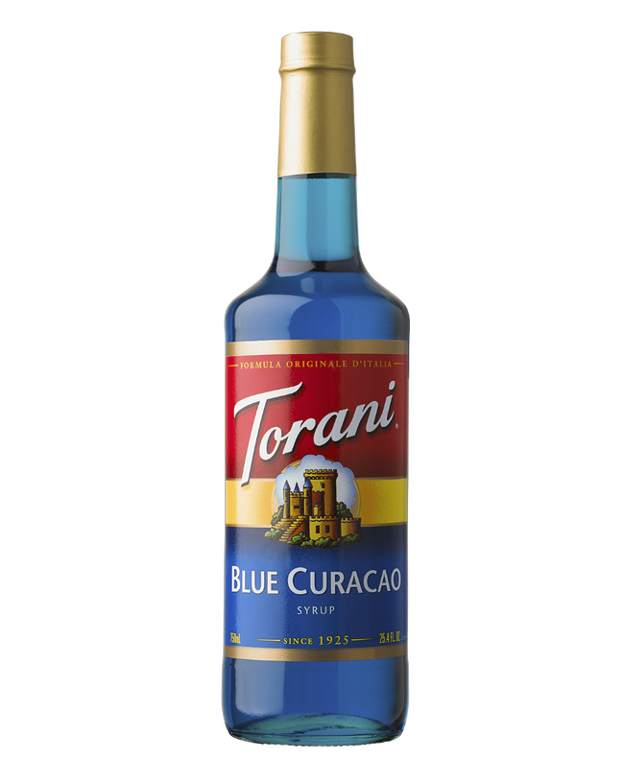 Torani Blue Curacao 750ml