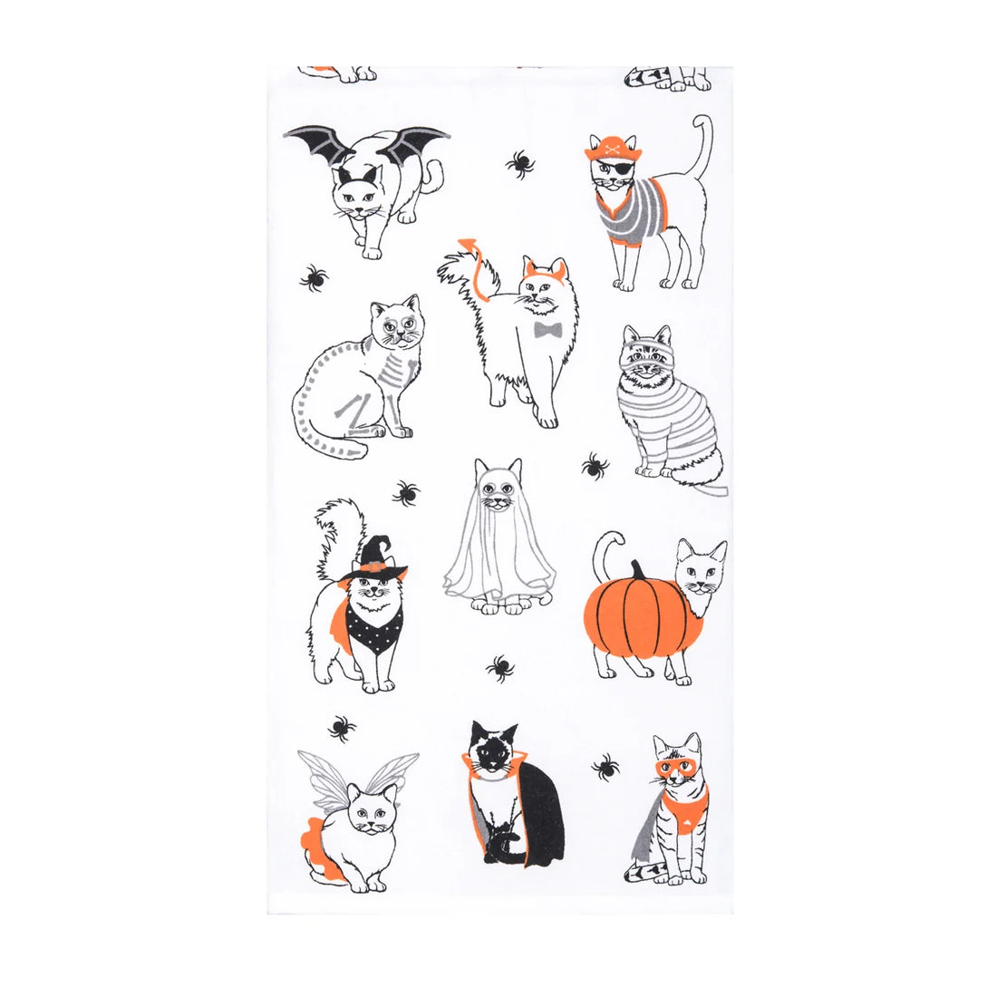 Halloween Cats Printed Kitchen Towel