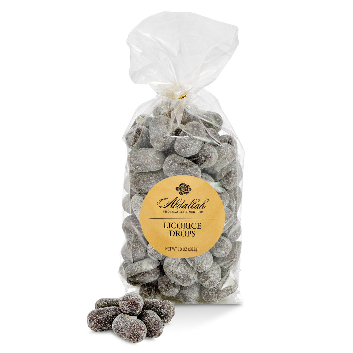 Sanded Licorice Drops