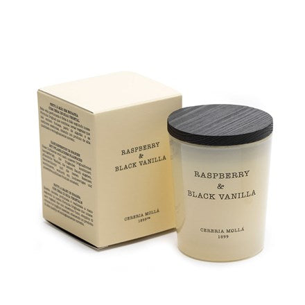 Raspberry & Black Vanilla - Mini Candle