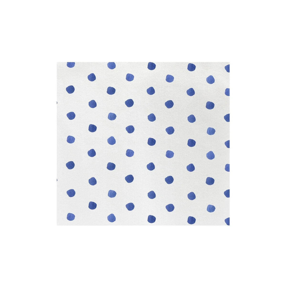 Papersoft Napkins Dot Blue Dinner Napkins | Pack of 20