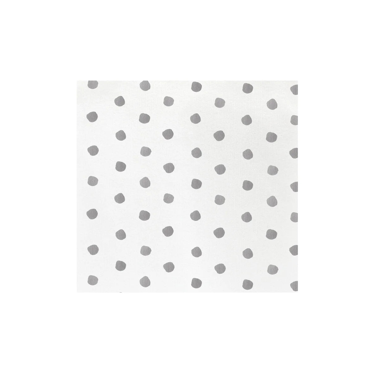 Papersoft Napkins Dot Light Gray Dinner Napkins | Pack of 20