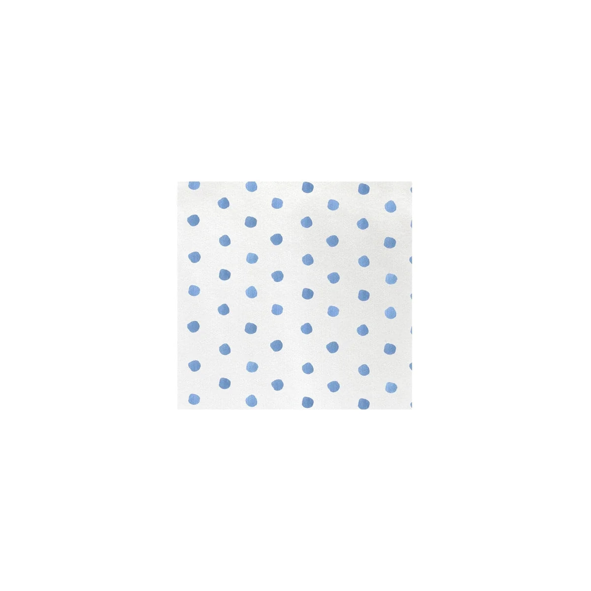 Papersoft Napkins Dot Light Blue Cocktail Napkins | Pack of 20