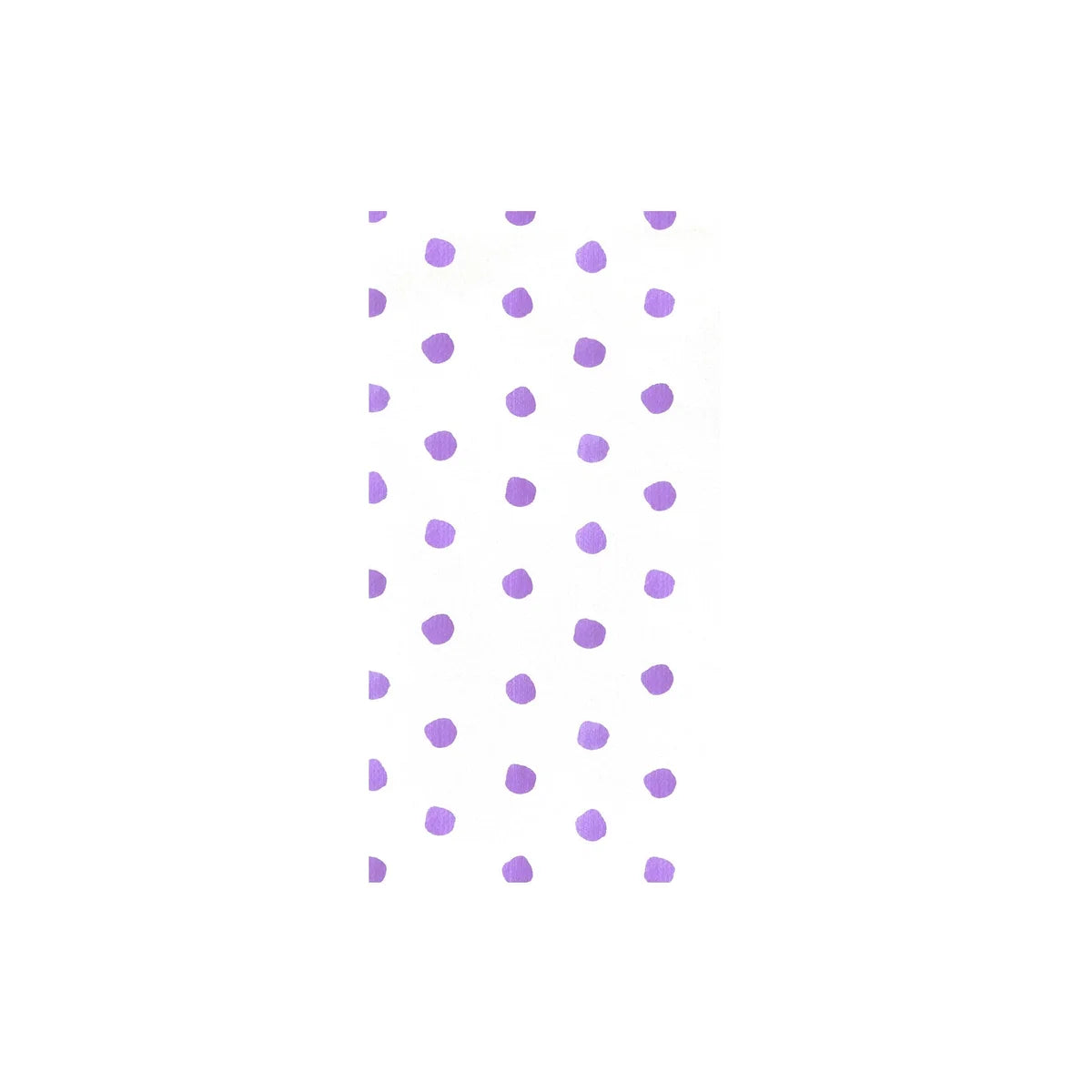 Papersoft Napkins Dot Purple Guest Towels | Pack of 20