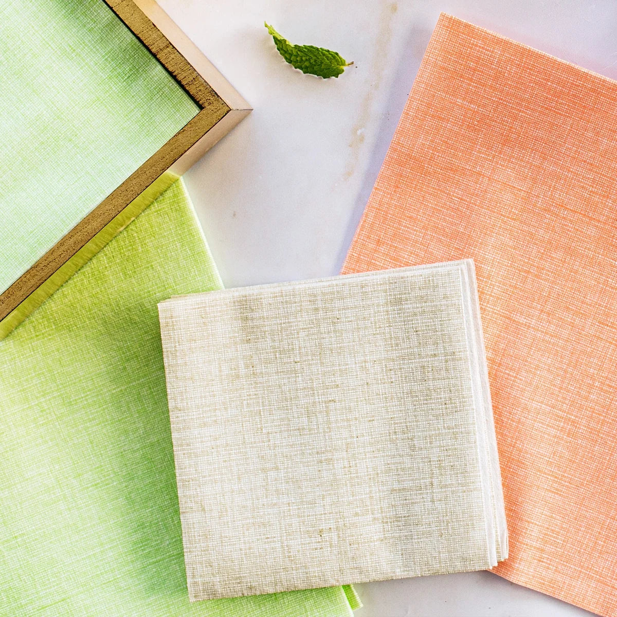 Papersoft Napkins Easy Taupe Cocktail Napkins | Pack of 20