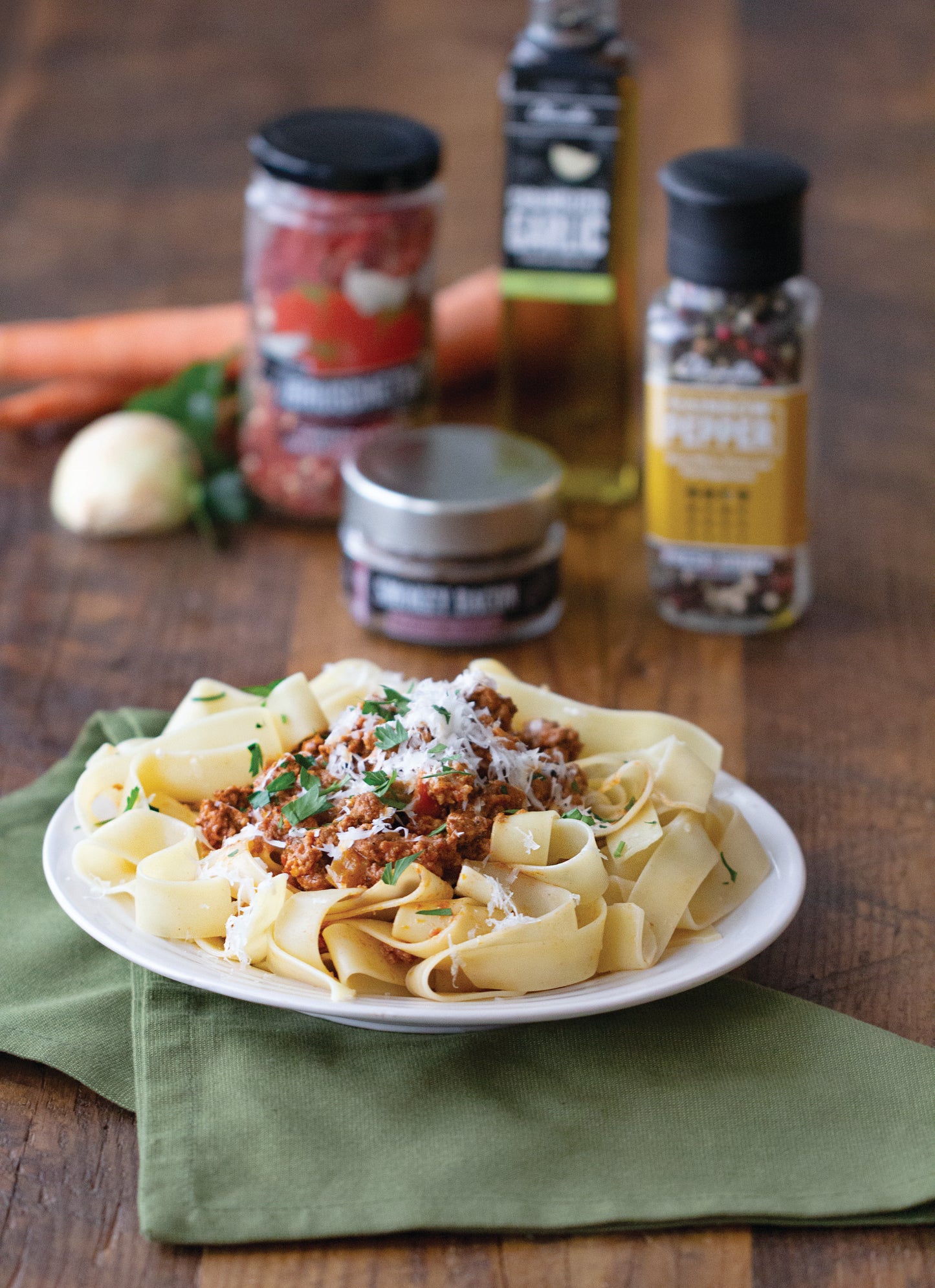 Lemon & pepper pappardelline- Organic