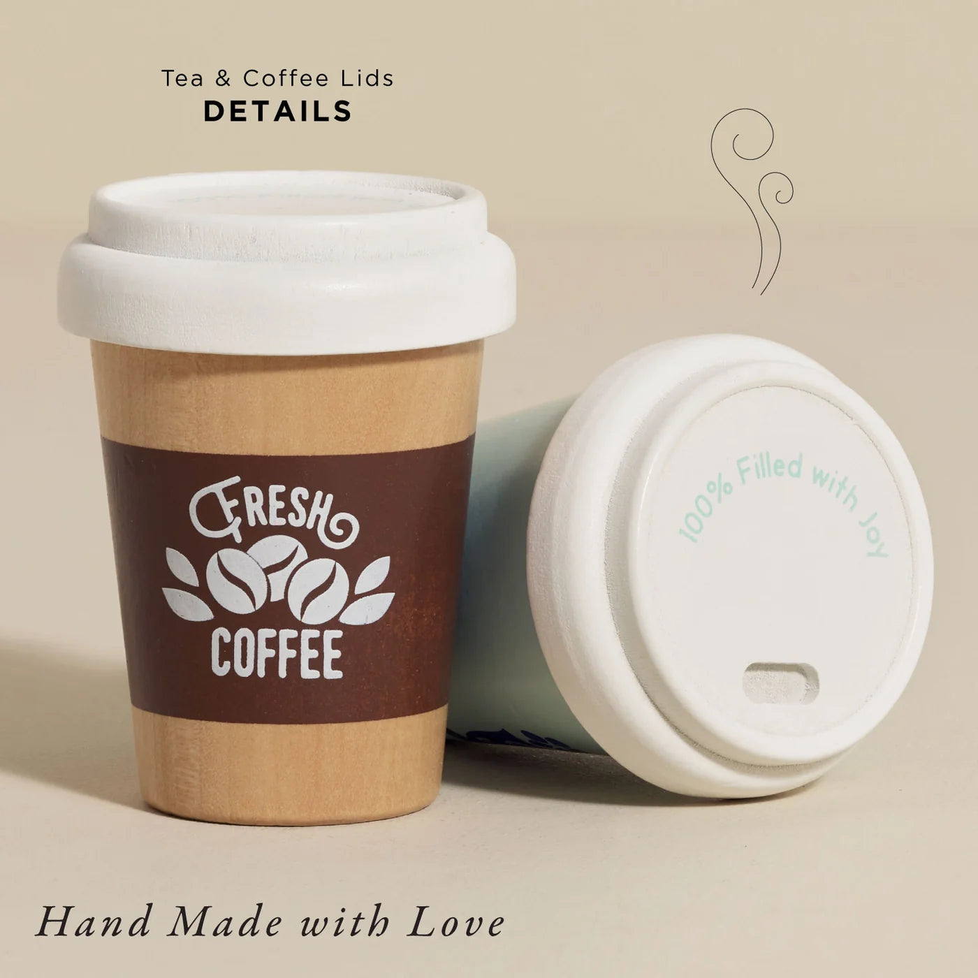 Tea and Coffee Re-usable Eco Cups