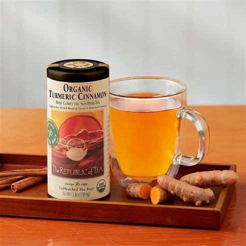 Biodynamic Turmeric Cinnamon Tea Bags