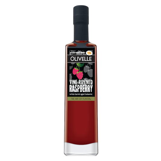 Vine-ripened raspberry with barrel aged balsamic