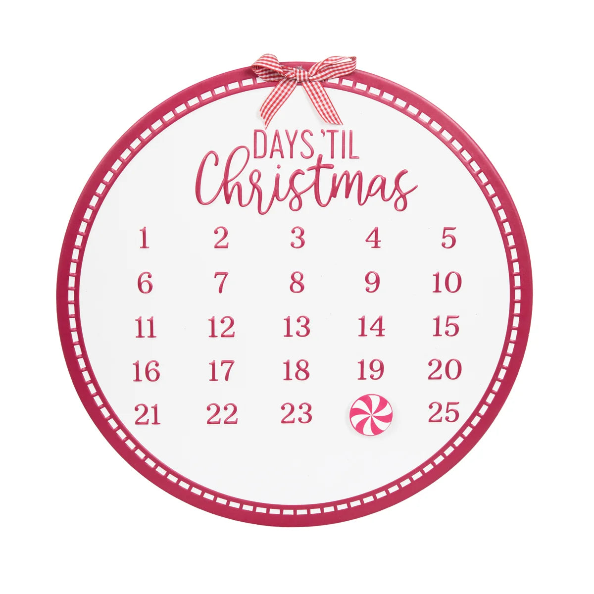 Peppermint Christmas Advent Calendar
