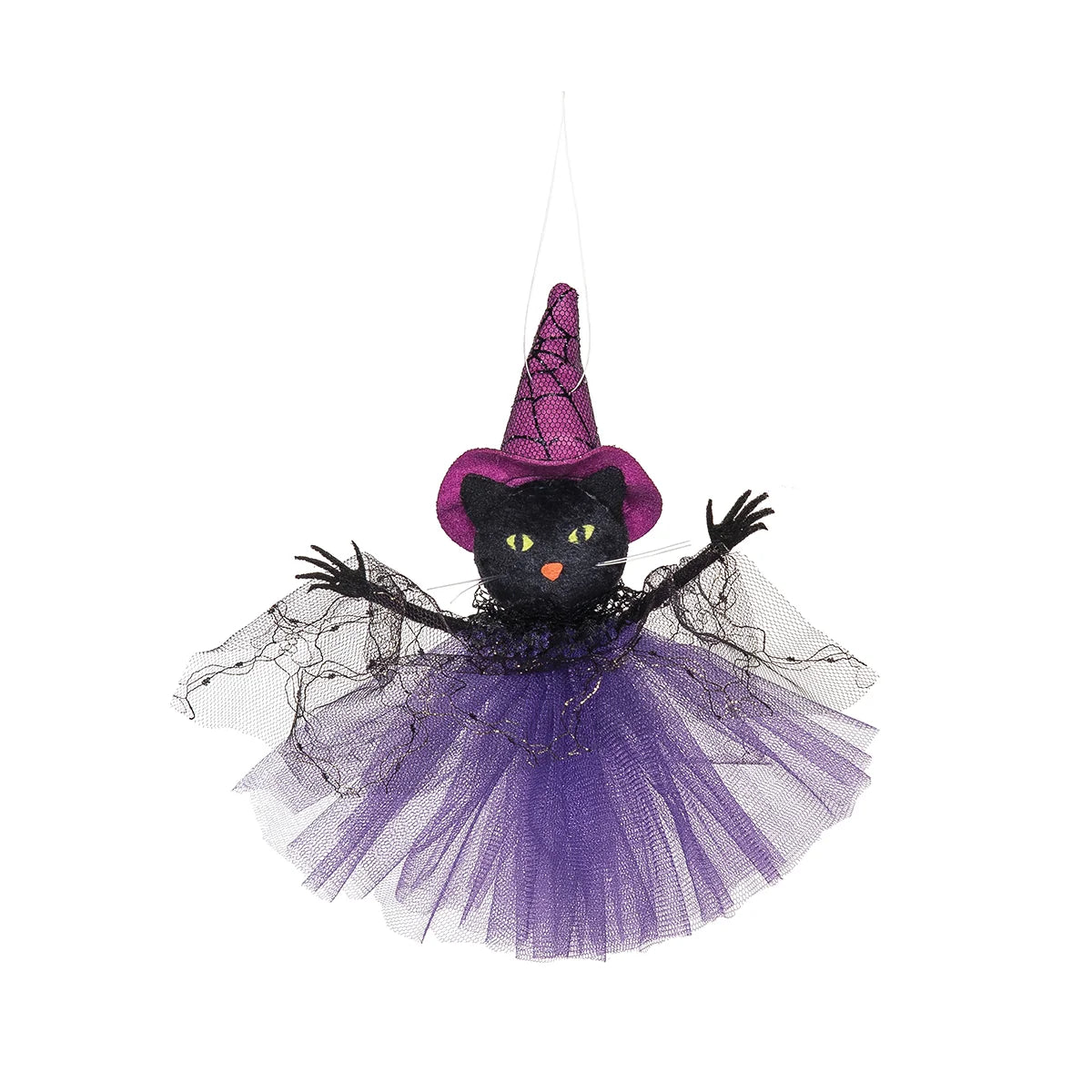 Cat Witch Ornament