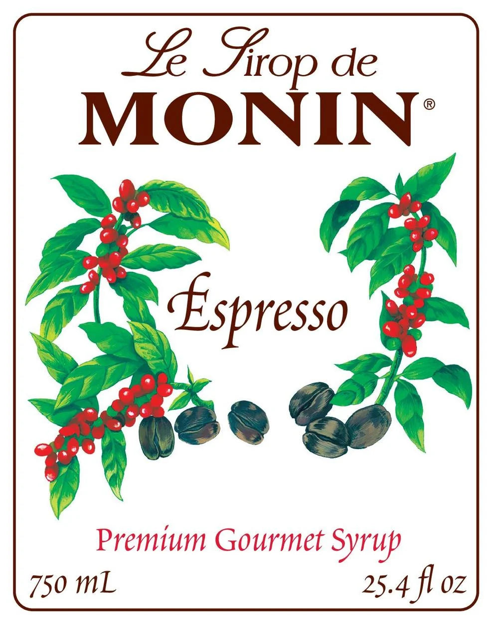 Monin Esspresso 750ml
