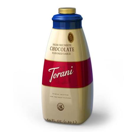 Torani | Puremade Sauce Sugar Free White Chocolate 64oz