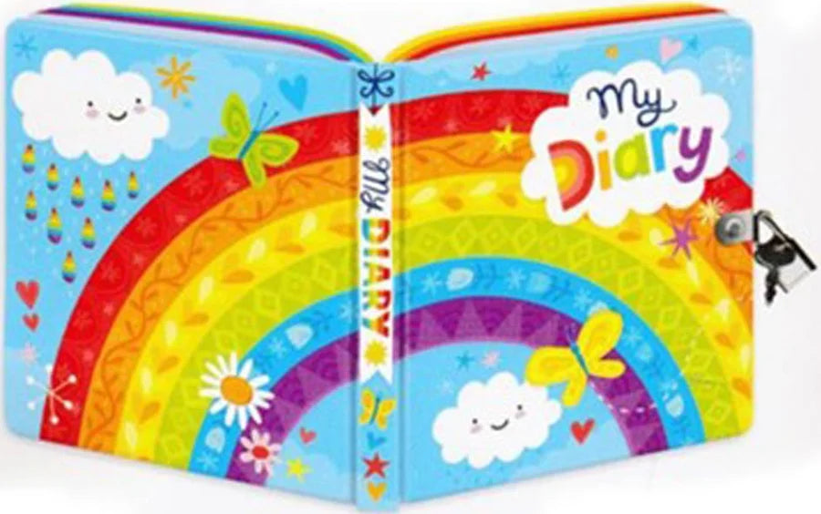 DIARY: LOCK & KEY RAINBOW