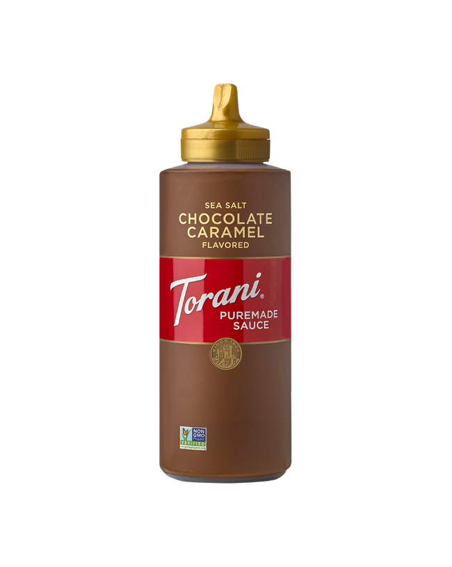 Torani | Puremade Sauce | Sea Salt Chocolate Caramel