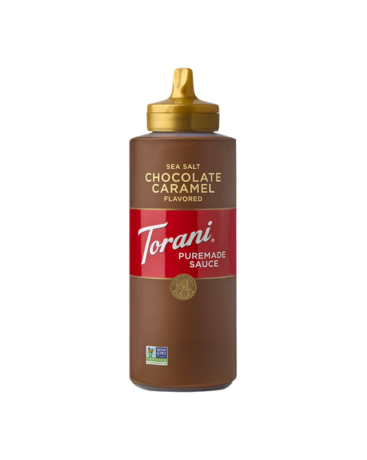 Torani | Puremade Sauce Sea Salt Chocolate Caramel