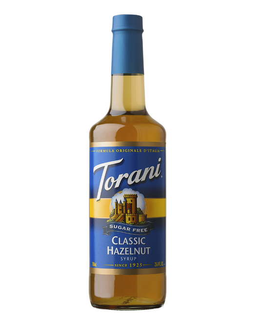 Torani | Classic Hazelnut Sugar Free 750ml