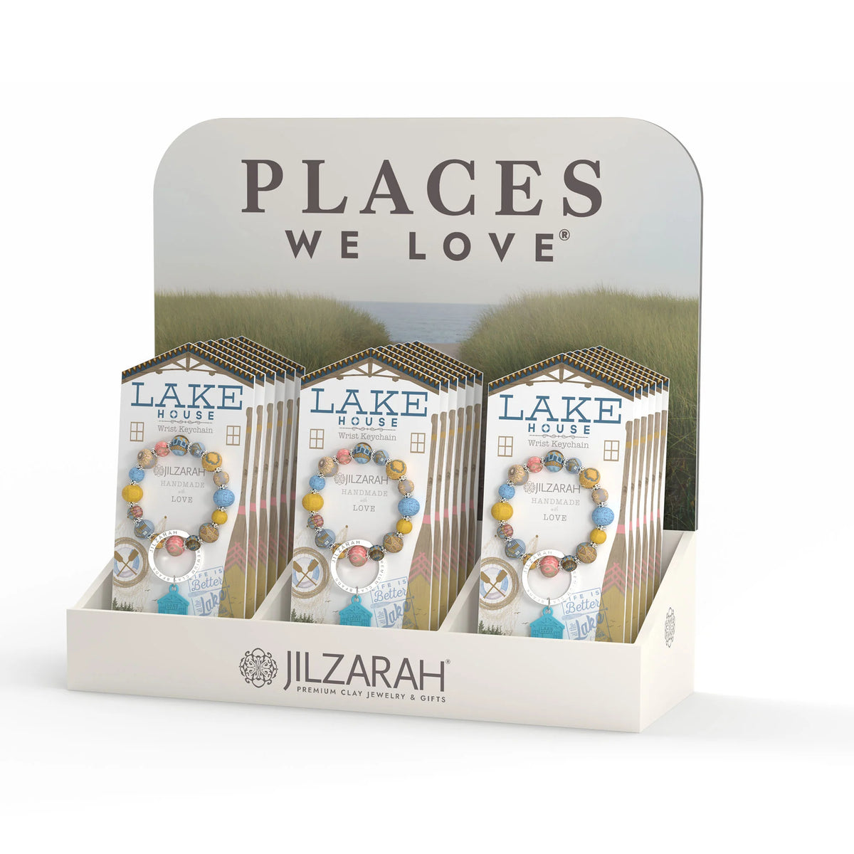 Lake House Places We Love Wrist Keychain Collection
