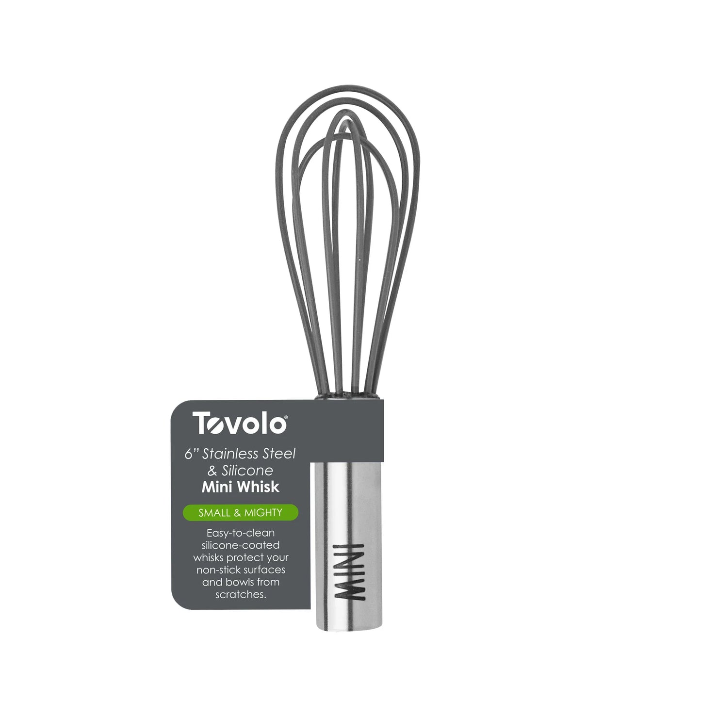Mini Whisk - Charcoal