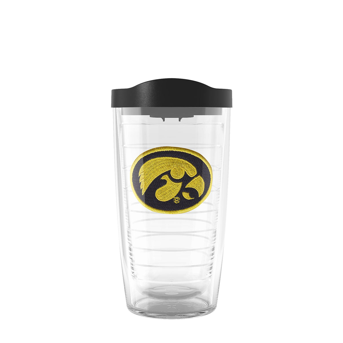 Iowa Hawkeyes Primary 16oz Classic w/lid