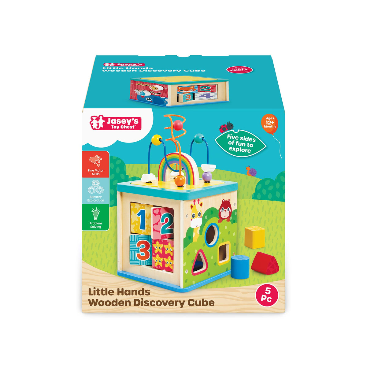 Little Hands Wooden Discovery Cube