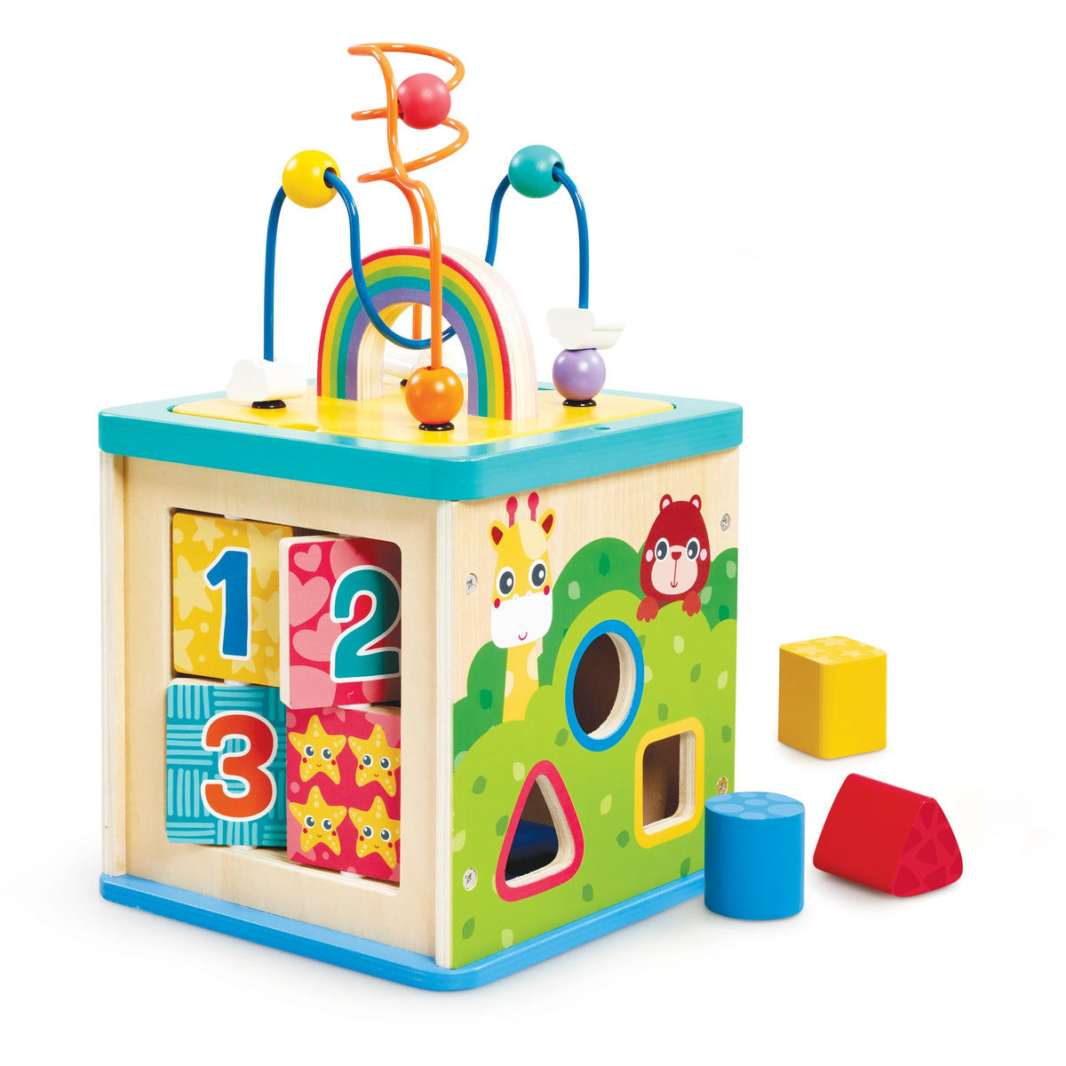 Little Hands Wooden Discovery Cube
