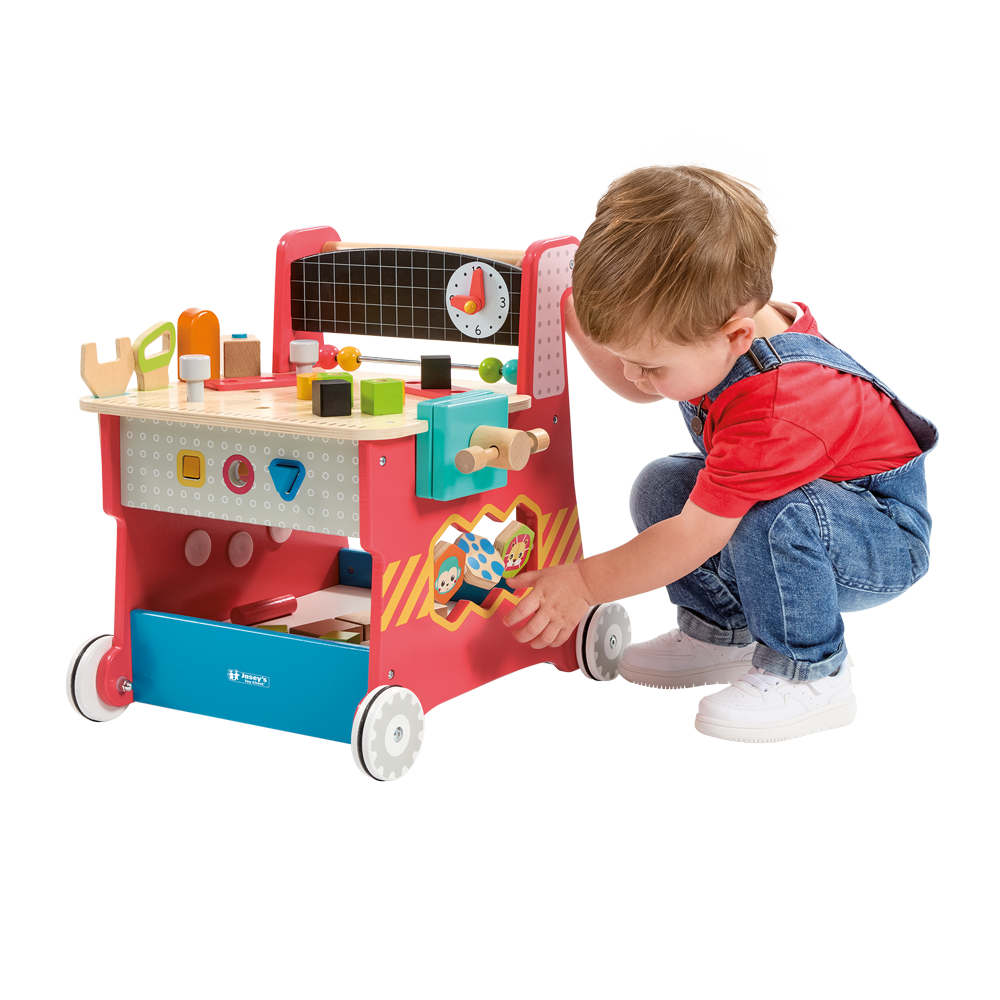 On-the-Go Wooden Workbench