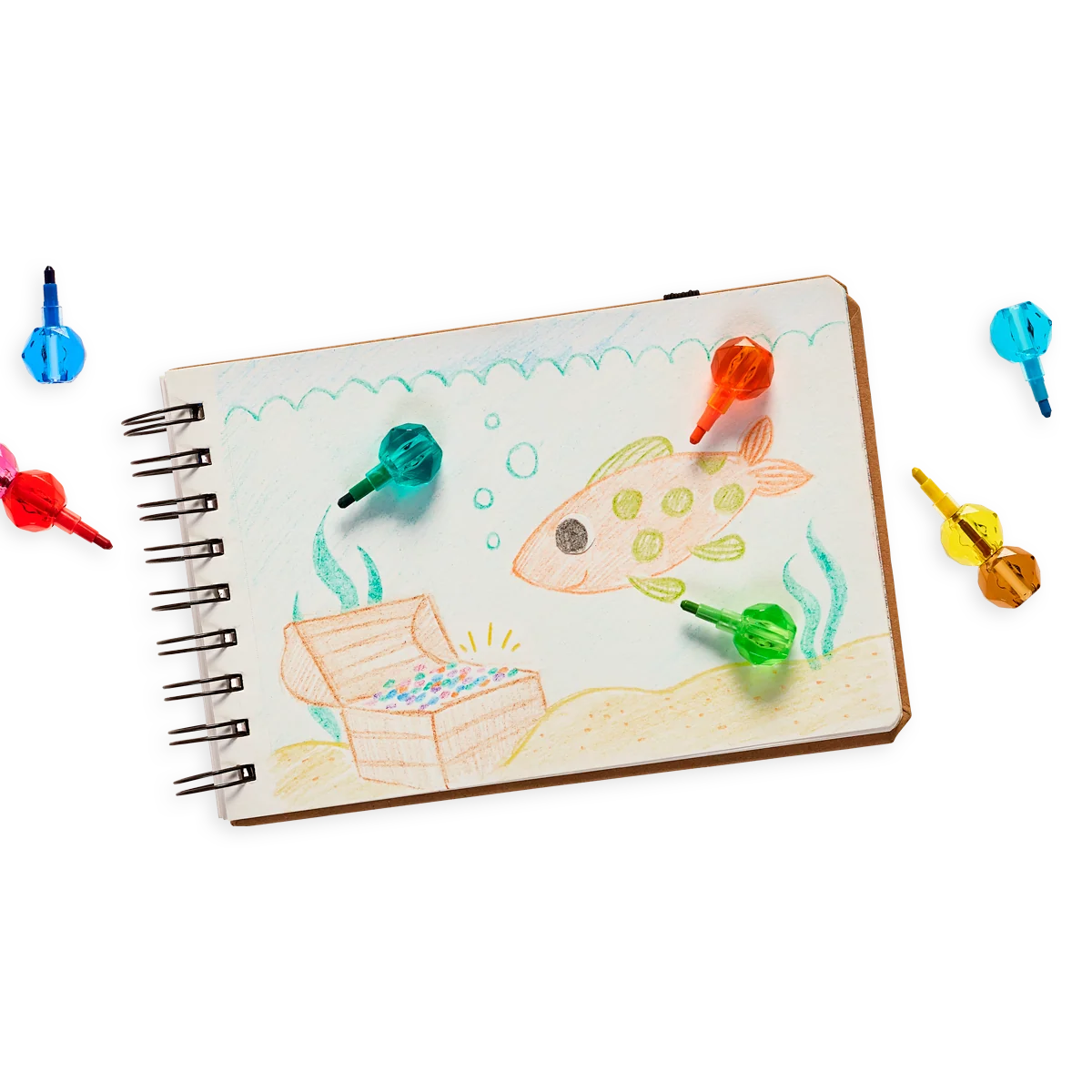 Charm to Charm Stacking Crayons | Set of 12