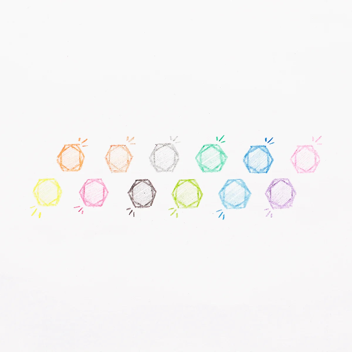Charm to Charm Stacking Crayons | Set of 12