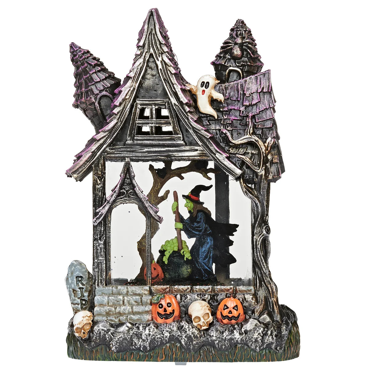LIghted Swirl Haunted House