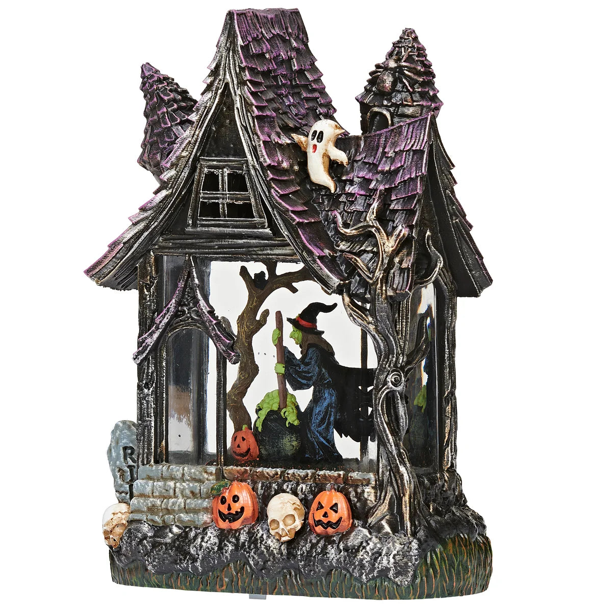 LIghted Swirl Haunted House