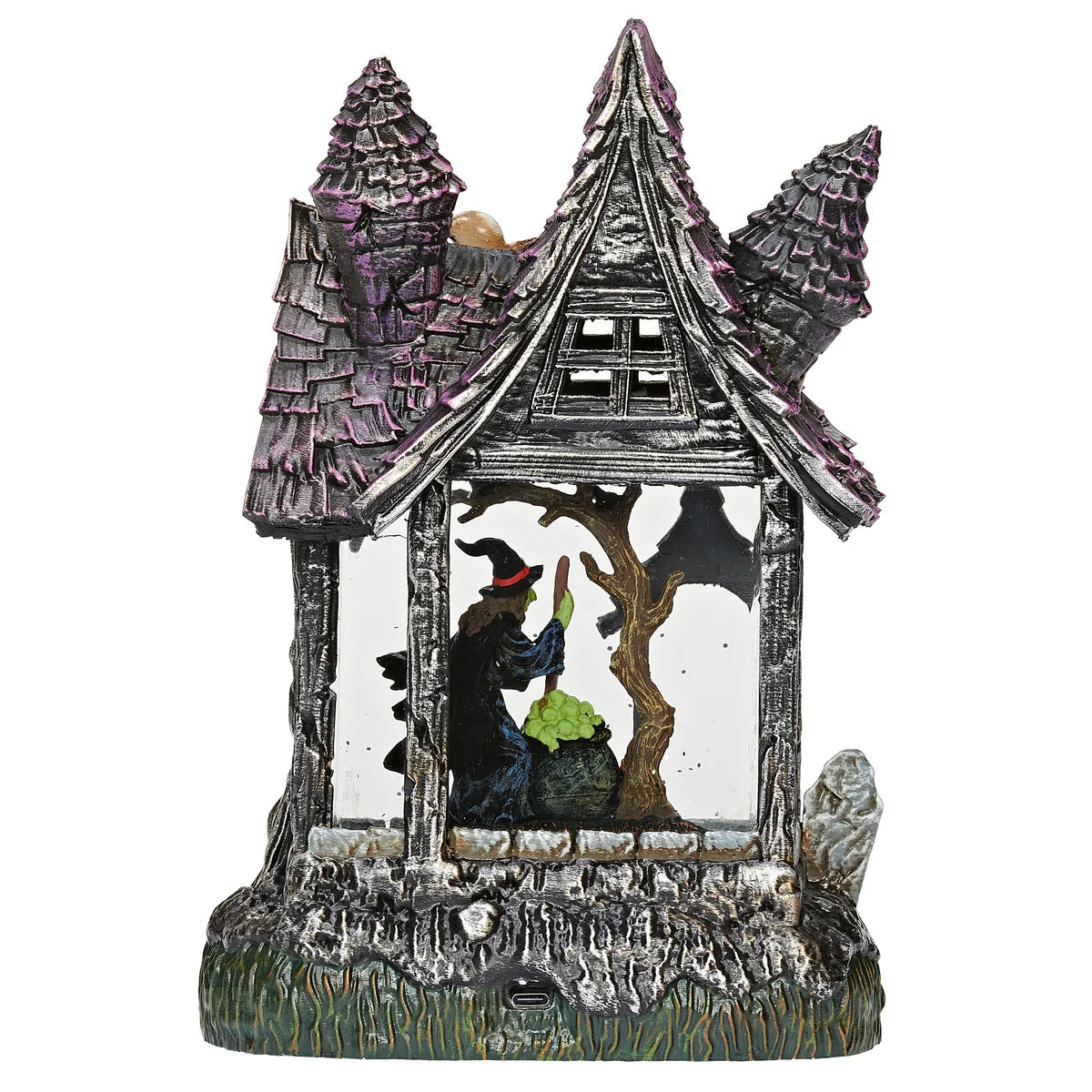 LIghted Swirl Haunted House