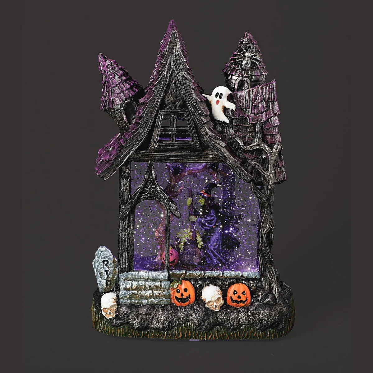 LIghted Swirl Haunted House