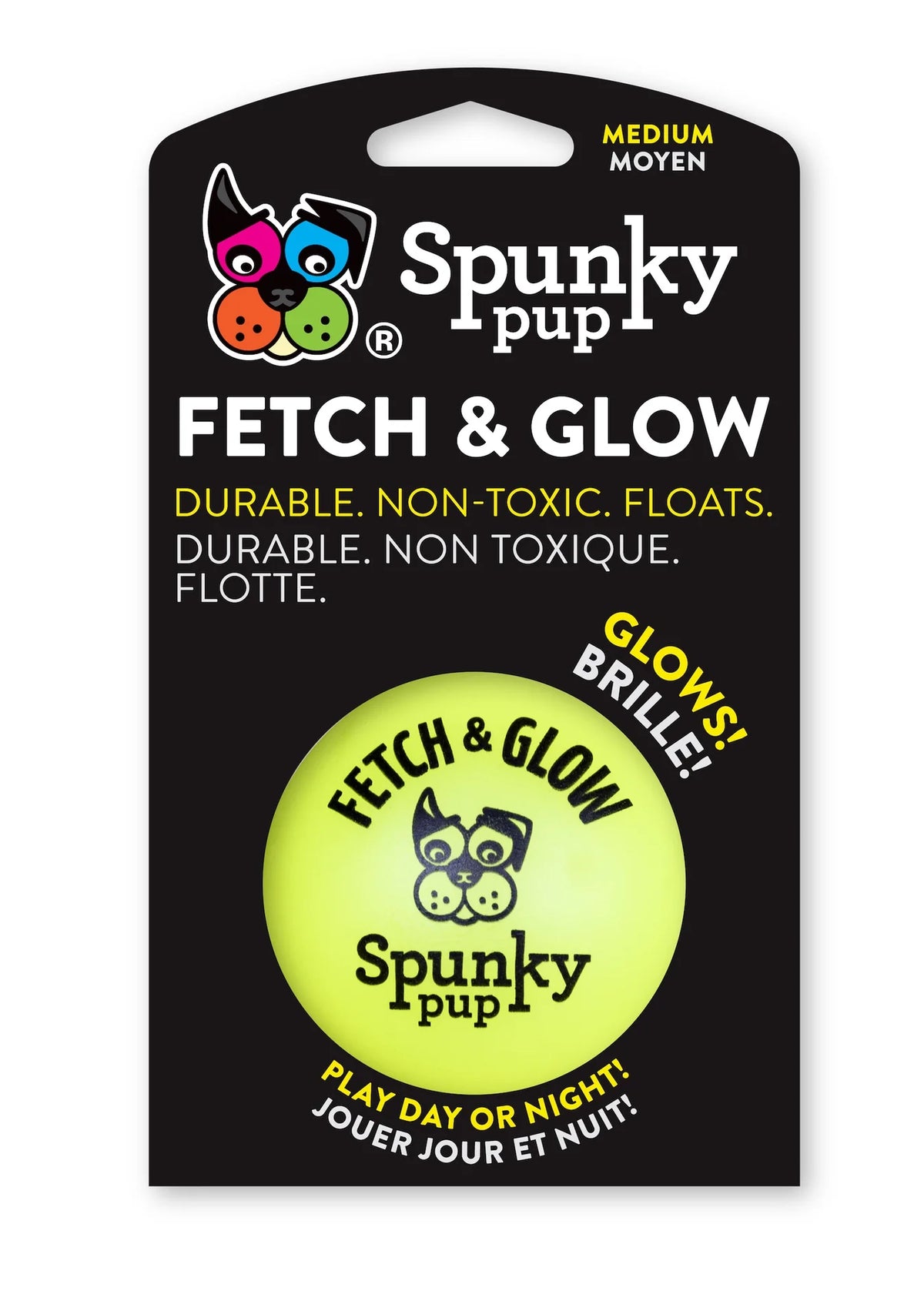 Fetch & Glow |  Glowing Fetch Ball | Medium