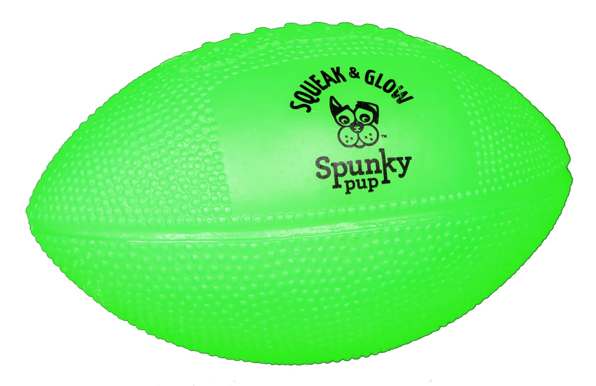 Squeak & Glow | Squeaky Glowing Ball Toy | Football