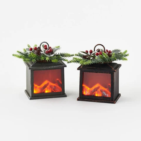 Fire Light Lantern Ornament