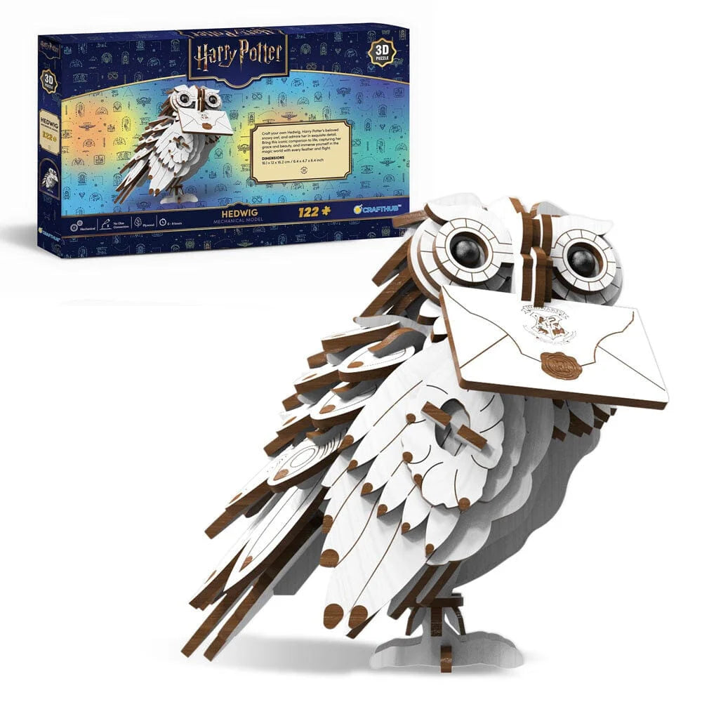 Hedwig - 3D Wooden